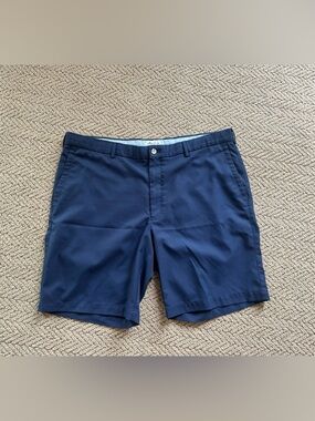 Peter Millar Deep Navy Men’s Golf Shorts Size 40